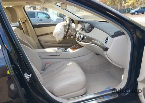 2016 Mercedes-Benz S 550 из США, поврежденный, VIN WDDUG8CB7GA210288